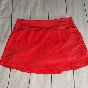 SOLD Lululemon pace rival skirt